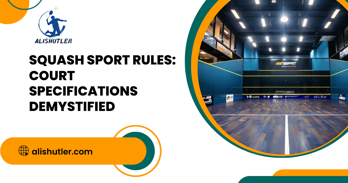 Squash Sport Rules: Court Specifications Demystified